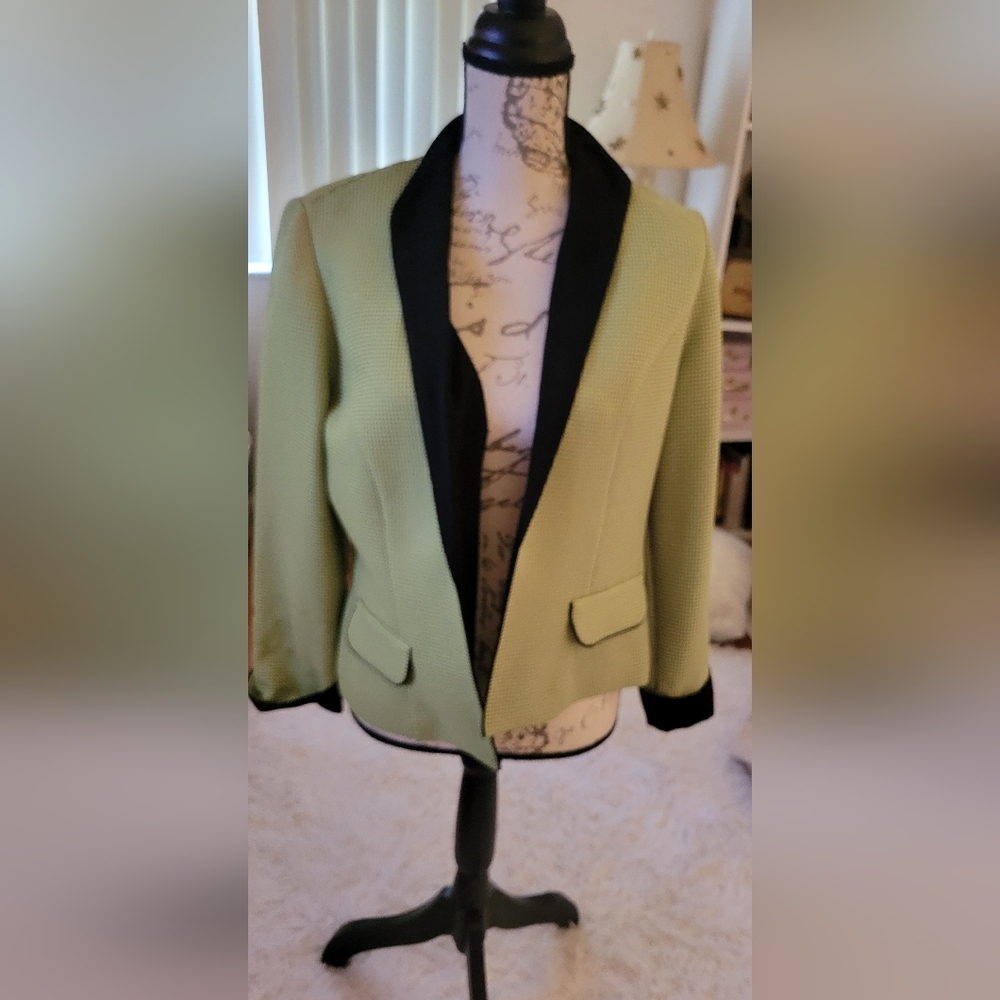Ladies Green and black jacket